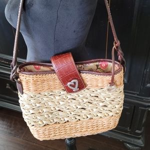 Brighton Straw Shoulder Bag